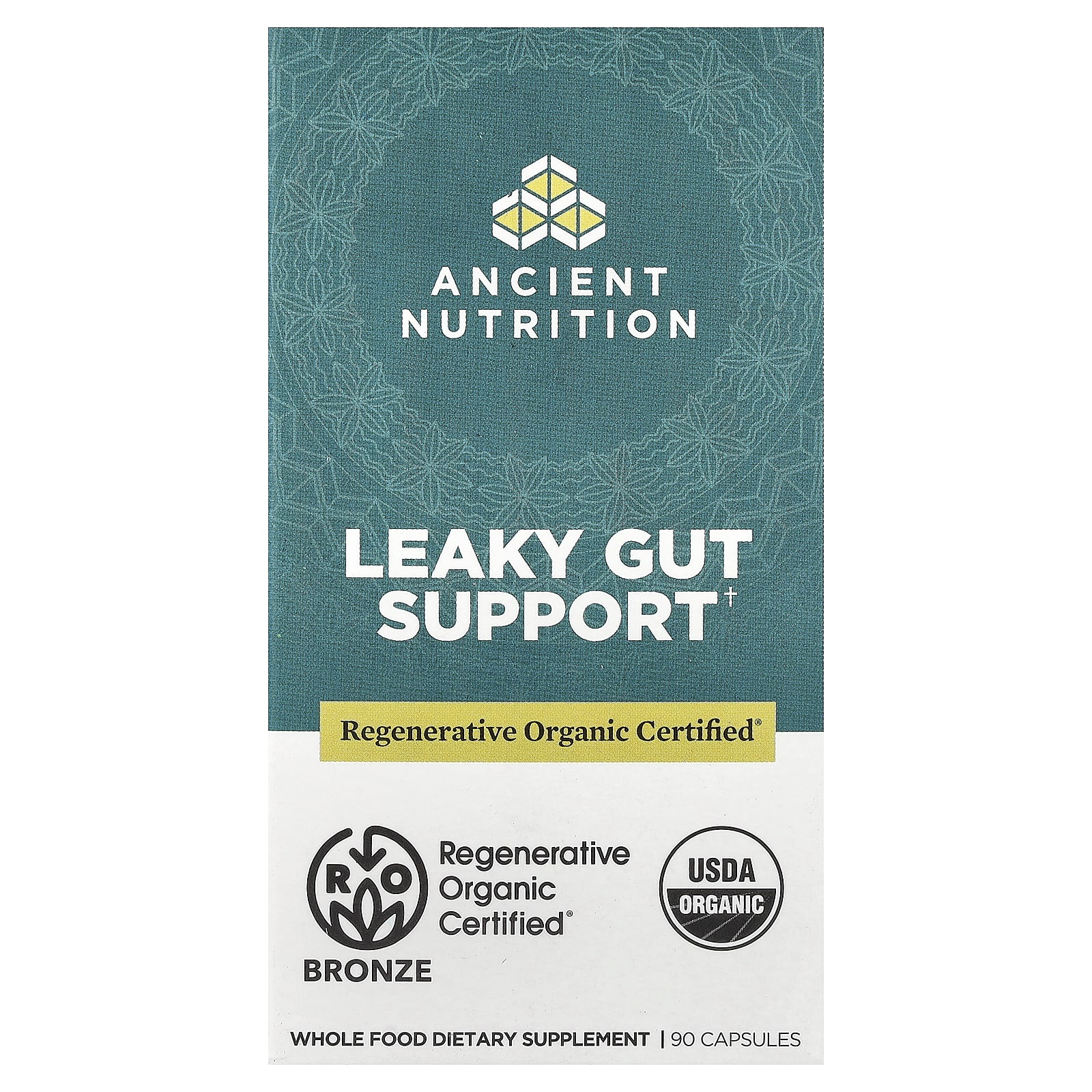 288c79f9b71e4a49 Ancient Nutrition, Leaky Gut Support, 90 Capsules - Image 1
