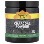 Country Life, Activated Coconut Charcoal Powder, 500 mg, 5 oz (141.7 g)