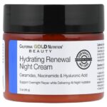 California Gold Nutrition, Beauty, Hydrating Renewal Night Cream, 2 oz (56 g)