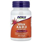 NOW Foods, Ultra A & D3, 100 Softgels