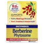 Enzymedica, Berberine Phytosome, 60 Capsules (275 mg per Capsule)