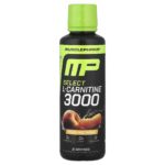 MusclePharm, Select L-Carnitine 3000, Peach Nectarine, 16 fl oz (480 ml)