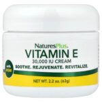 NaturesPlus, Vitamin E Cream With MSM, 2.2 oz (63 g)