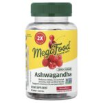 MegaFood, Ashwagandha Gummies, Mixed Berry, 60 Gummies