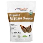 Vitamatic, Organic Arjuna Powder, 16 oz (454 g)