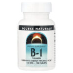 Source Naturals, Vitamin B-1Thiamin, 100 Tablets