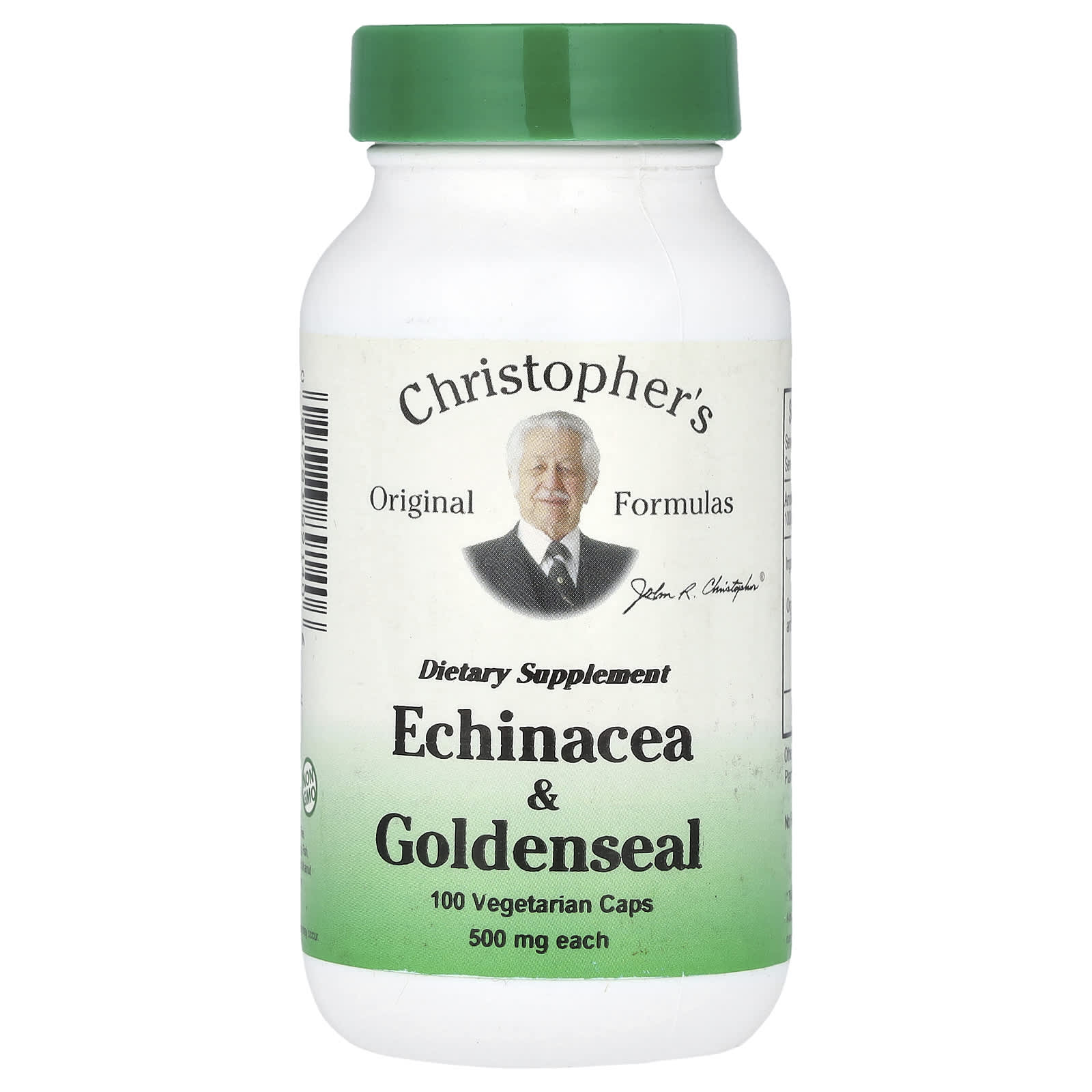 377aa459bb222d68 Christopher's Original Formulas, Echinacea & Goldenseal, 100 Vegetarian Caps - Image 1