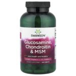 Swanson Vitamins, Glucosamine, Chondroitin & MSM, 240 Tablets