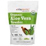Vitamatic, Organic Aloe Vera Powder, 16 oz (454 g)