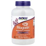 NOW Foods, Magtein®, Magnesium L-Threonate, 180 Veg Capsules (48 mg per Capsule)