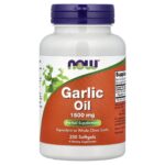 NOW Foods, Garlic Oil, 250 Softgels (3 mg per Softgel)