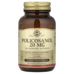 Solgar, Policosanol, 20 mg, 100 Vegetable Capsules