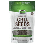 NOW Foods, Real Food, Organic Chia Seeds, 12 oz (340 g)
