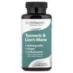 LifeSeasons, Turmeric & Lion's Mane, 90 Veg Capsules