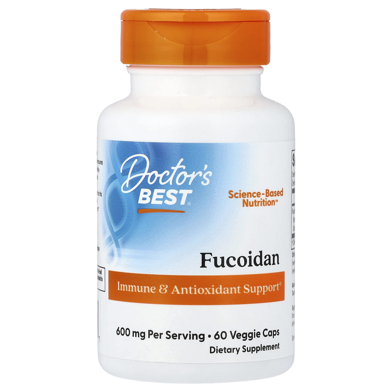 3d263b680349f7ed Doctor's Best, Fucoidan, 60 Veggie Caps (300 mg Per capsule) - Image 1
