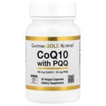 California Gold Nutrition, CoQ10 with PQQ, 60 Veggie Capsules