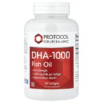 Protocol for Life Balance, DHA-1000 Fish Oil, 1,000 mg, 90 Softgels