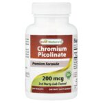 Best Naturals, Chromium Picolinate, 200 mcg, 240 Tablets