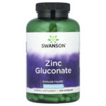Swanson Vitamins, Zinc Gluconate, 50 mg, 250 Capsules