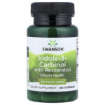 Swanson Vitamins, Indole-3-Carbinol with Resveratrol, 60 Capsules