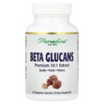 Paradise Herbs, Beta Glucans, 60 Vegetarian Capsules (250 mg per Capsule)