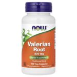 NOW Foods, Valerian Root, 100 Veg Capsules (500 mg per Capsule)
