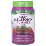Nature's Truth, Sleep Melatonin Gummies, Delicious Mixed Berry, 1 mg, 60 Gummies