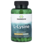 Swanson Vitamins, L-Lysine, 500 mg, 100 Capsules