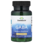 Swanson Vitamins, Gaba, 250 mg, 60 Capsules