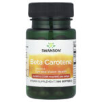 Swanson Vitamins, Beta Carotene, 25,000 IU (7,500 mcg RAE), 100 Softgels