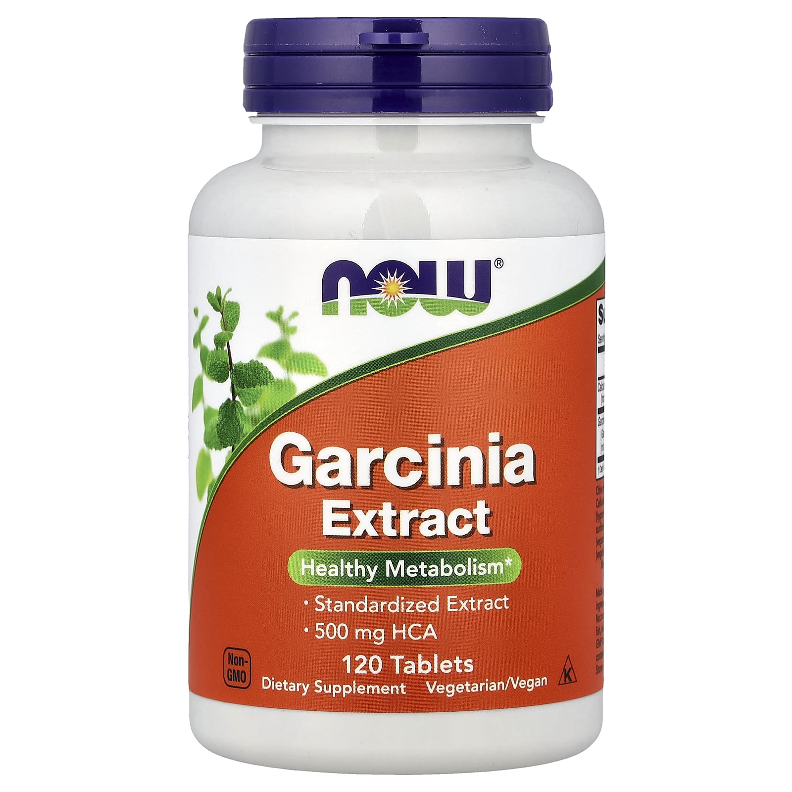 47916b657e4a935e NOW Foods, Garcinia Extract, 120 Tablets - Image 1