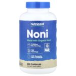 Nutricost, Noni, 240 Capsules (500 mg per Capsule)