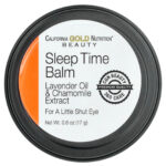 California Gold Nutrition, Beauty, Sleep Time Balm, Lavender & Chamomile, 0.6 oz (17 g)