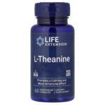 Life Extension, L-Theanine, 60 Vegetarian Capsules (100 mg per Capsule)