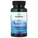 Swanson Vitamins, Brain Essentials, 60 Capsules