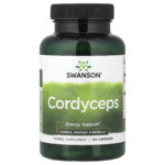 Swanson Vitamins, Cordyceps, 120 Capsules (600 mg per Capsule)