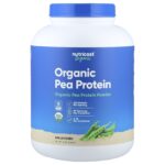 Nutricost, Organic Pea Protein, Unflavored, 5 lb (2,268 g)