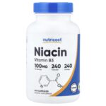 Nutricost, Niacin, 100 mg, 240 Capsules