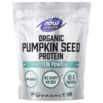 NOW Foods, Sports, Organic Pumpkin Seed Protein Powder, Unflavored, 1 lb (454 g)