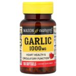Mason Natural, Garlic, 1,000 mg, 100 Softgels