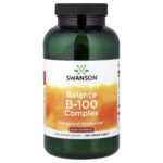Swanson Vitamins, Balance B-100 Complex, High Potency, 300 Vegan Tablets