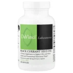 DaVinci Laboratories, Black Currant Seed Oil, 180 Softgels (500 mg per Softgel)