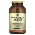 Solgar, Magnesium Citrate, 120 Tablets (200 mg per Tablet)