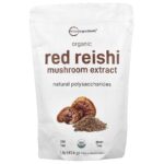 Micro Ingredients, Organic Red Reishi Mushroom Extract, 1 lb (454 g)