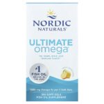 Nordic Naturals, Ultimate Omega®, Great Lemon, 180 Soft Gels (640 mg per Soft Gel)