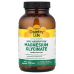 Country Life, Dual Action, Magnesium Glycinate, High Absorption , 90 Tablets