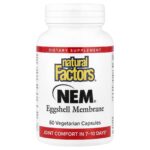 Natural Factors, NEM®, Eggshell Membrane, 60 Vegetarian Capsules
