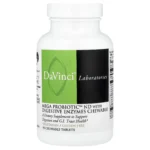 DaVinci Laboratories, Mega Probiotic™ ND with Digestive Enzymes Chewable, 90 Chewable Tablets