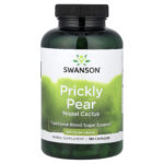 Swanson Vitamins, Prickly Pear Nopal Cactus, 180 Capsules (650 mg Per capsule)
