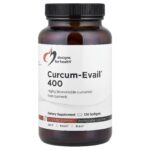Designs For Health, Curcum-Evail® 400, 120 Softgels (400 mg per Softgel)